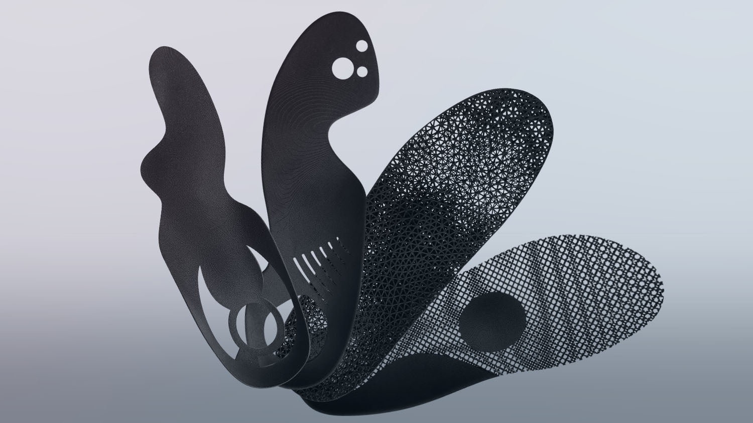 Final post-processing including dyeing and quality inspection, transforming raw SLS parts into market-ready custom shoe insoles.