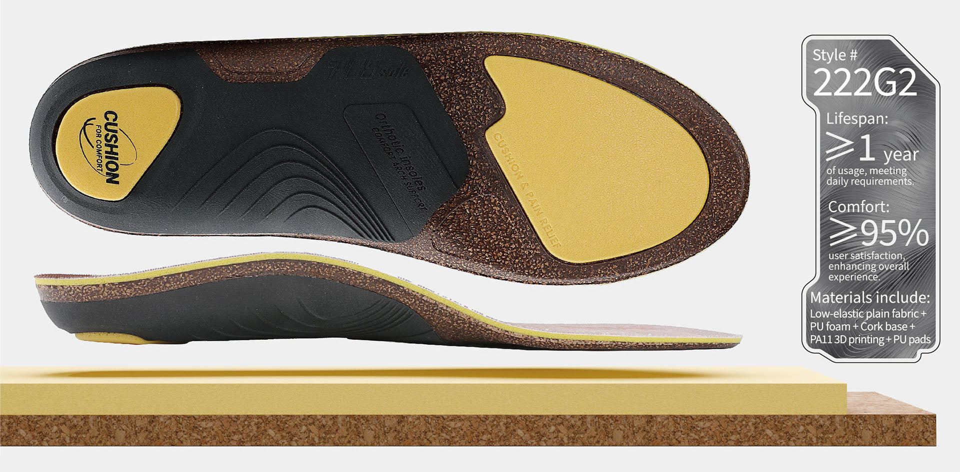 High-performance 3d printed shoe insoles featuring sls 3d printing lattice design, providing superior arch support for any custom insole